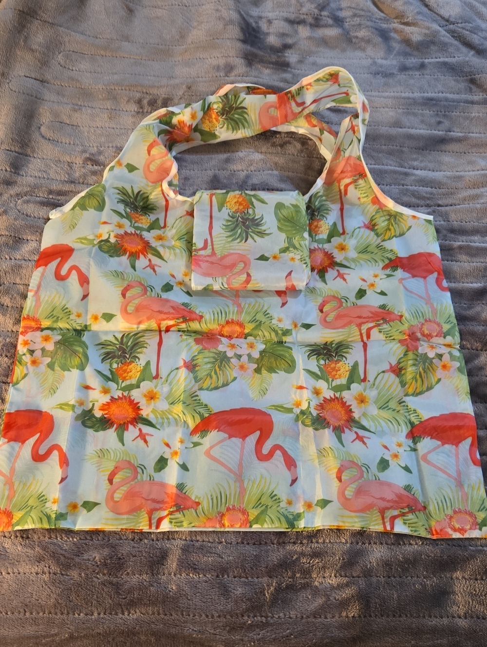 Reusable Nylon Tote Bag - Choose 1 From Six Whimsical Patterns